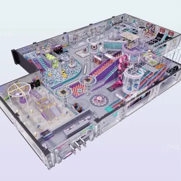 Trendy Themed support customization of children's amusement park commercial kids park children indoor playground manufacturer