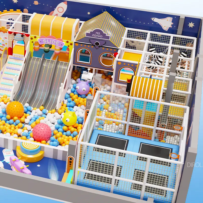 trampoline park equipment indoor