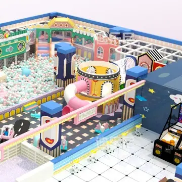 Morandi Themed Dirolep Park Ropes Course indoor Playground Equipment adventure Park kids Playground Indoor kids Park Equipment kids Indoor Playground