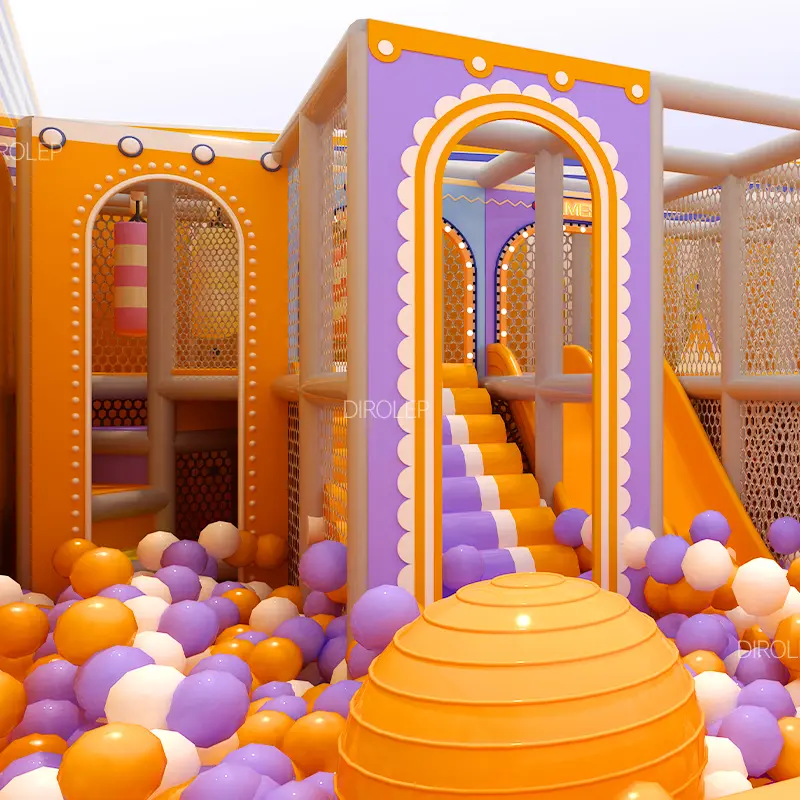 Park playground equipment factory