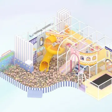 Professional macaron-themed indoor playground factory provides full custom playground solutions and premium safe indoor play facilities for commercial FECs.