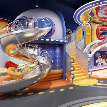 Trendy Themed Children Indoor Playground Safe, Diverse, and Ideal for Malls & Industrial Parks