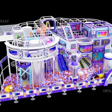Trusted Indoor Playground Manufacturer, Supply Slide Trampoline Ball Pit Ninja Course for Family Entertainment Centers