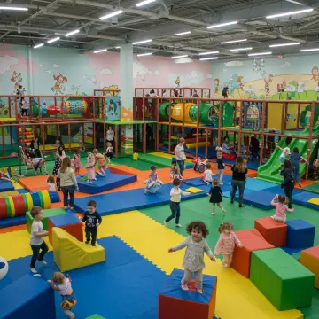 Playtime Paradise: The Indoor Playground Oasis