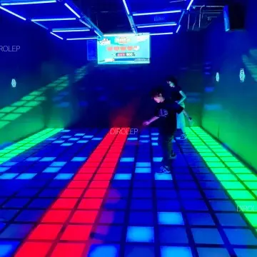 LED Dance Floor Jump Game commercial kids park children indoor playground manufacturer bouncy playground equipment  children Commercial Indoor Playground Equipment