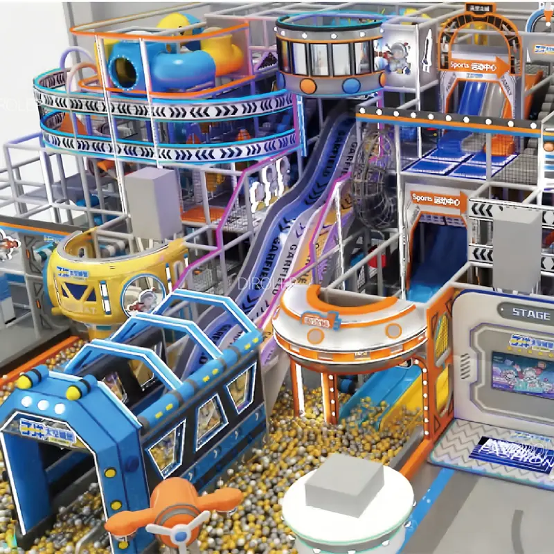 large indoor playground equipment