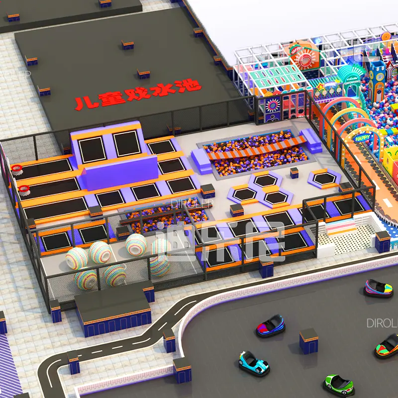 large indoor playground equipment