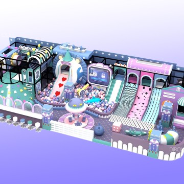 Dirolep Park Space Themed Indoor Soft Play children Playground Equipment commercial Playground Equipment children Commercial Indoor Playground Equipment