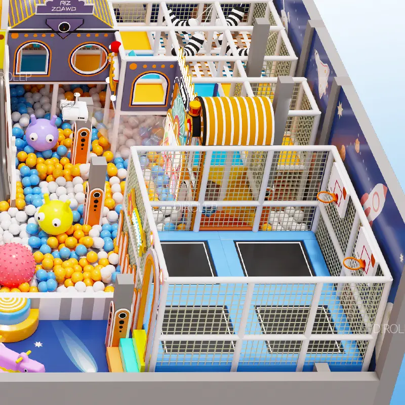 trampoline park equipment indoor