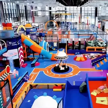 Trendy Themed Children Indoor Playground serving B2B clients like wholesalers and businesses