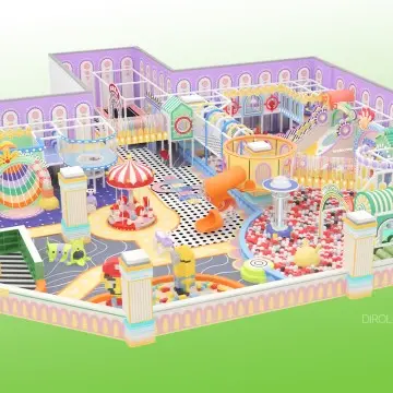 Dirolep ParK Trendy Themed Playground equipment supplier for projects Innovative playground design company