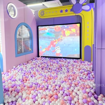 Premium Morandi themed indoor playground factory supplies minimalist custom playground and durable indoor play facilities for commercial family centers.