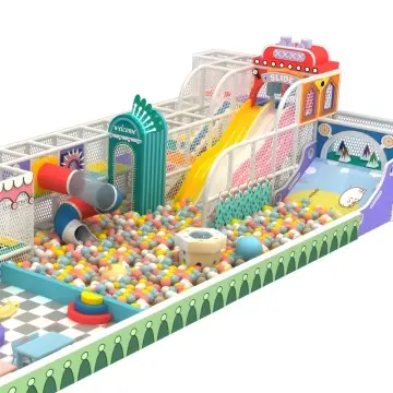 Indoor children's playground equipment combination set