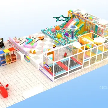 Dirolep Park Morandi Themed Indoor Playground Equipment for Shopping Mall Professional Indoor Play Centre Equipment Supplier Commercial Play Equipment Supplier-1