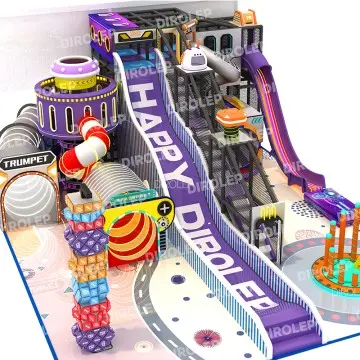 Dirolep ParK Indoor Playground for Community Centers Public Play Area Neighborhood Kids’ Entertainment Space