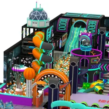 Safe and environmentally friendly indoor children's playground equipment