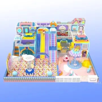 Dirolep Park Space Themed High Quality Amusement Park For Children Juegos Infantiles Indoor Playground With Rope Course Climbing Wall children Playground kids Playground