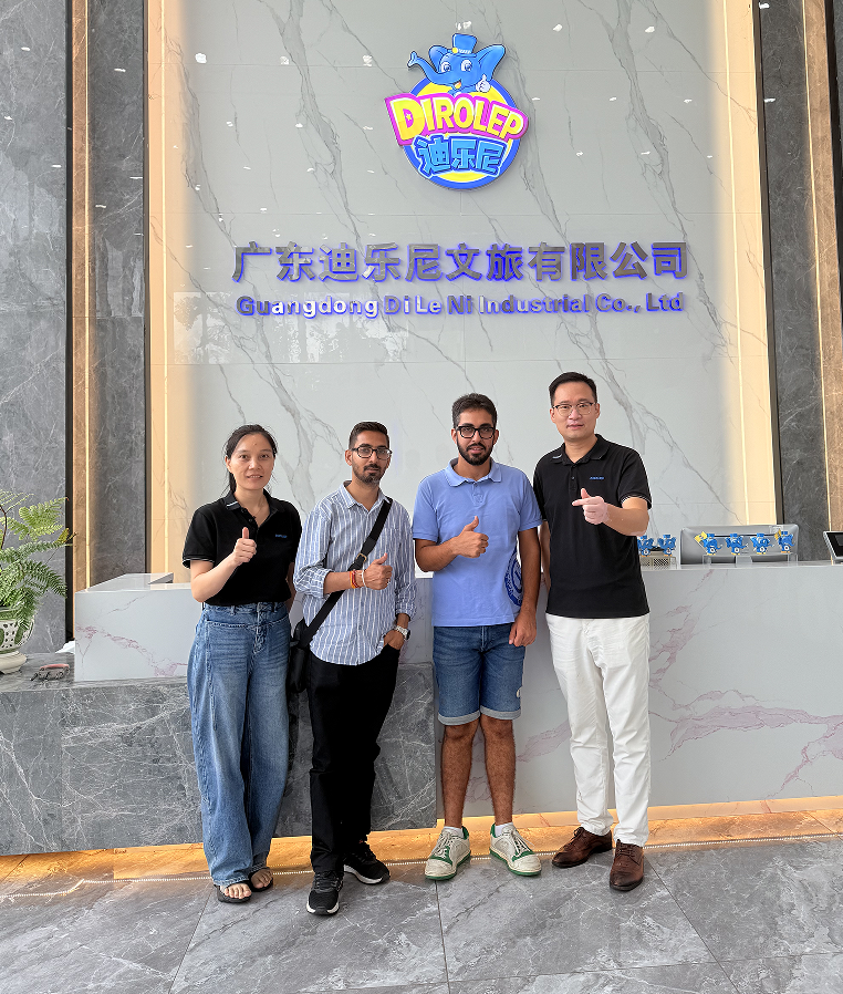 UK Customers Visited Dirolep Park and sign up for 450 Sqmr Indoor Playground Project