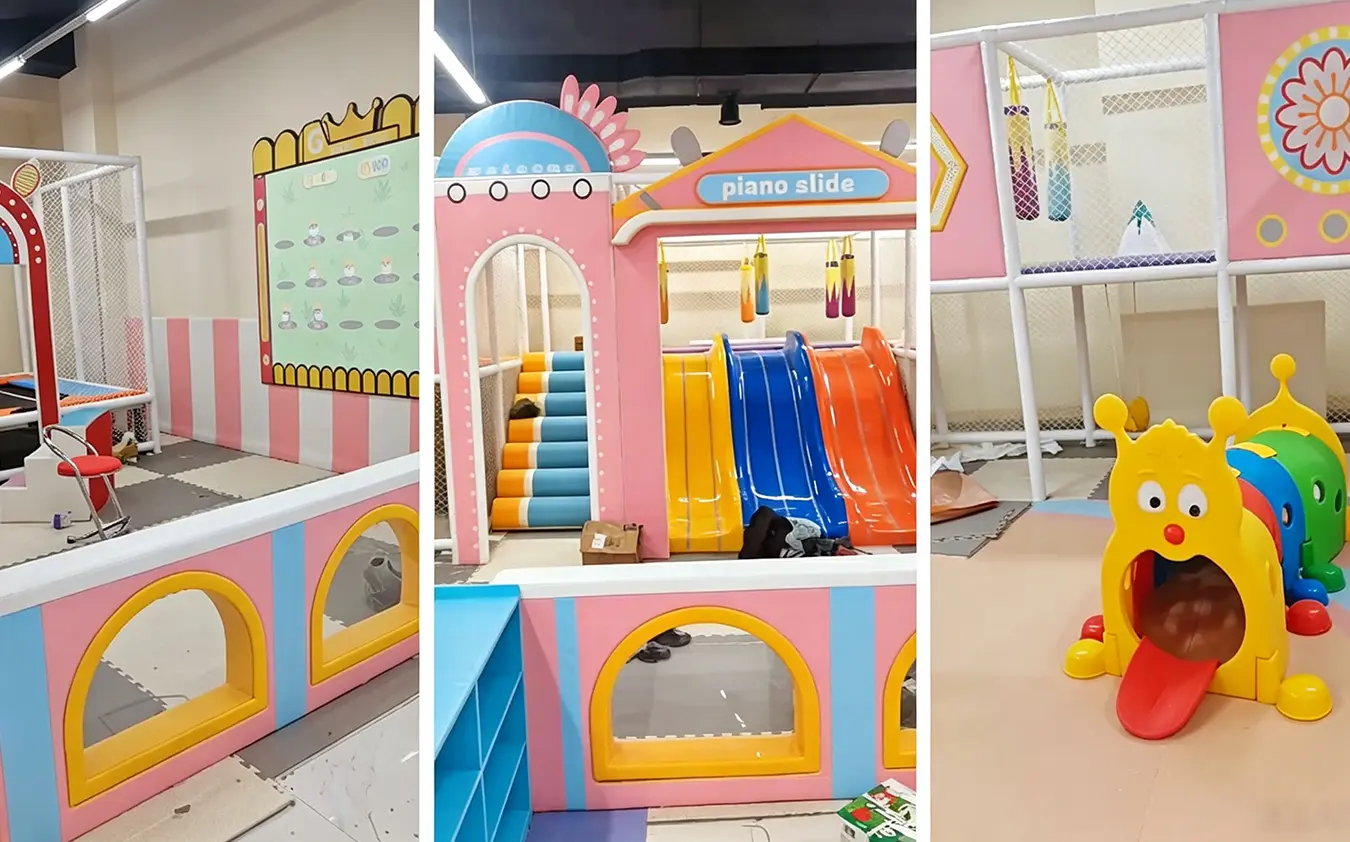 Spanning Mountains and Rivers, Arriving in Tajikistan: Dirolep park Indoor Playground Successfully Completed