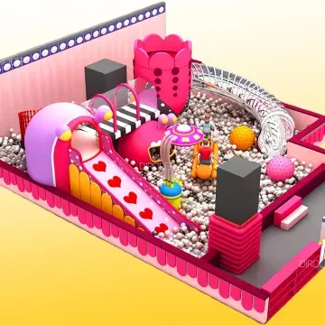 Dirolep Park Morandi Themed High Quality Amusement Park For Children Indoor Playground With Climbing Wall children Playground kids Playground play Ground playground