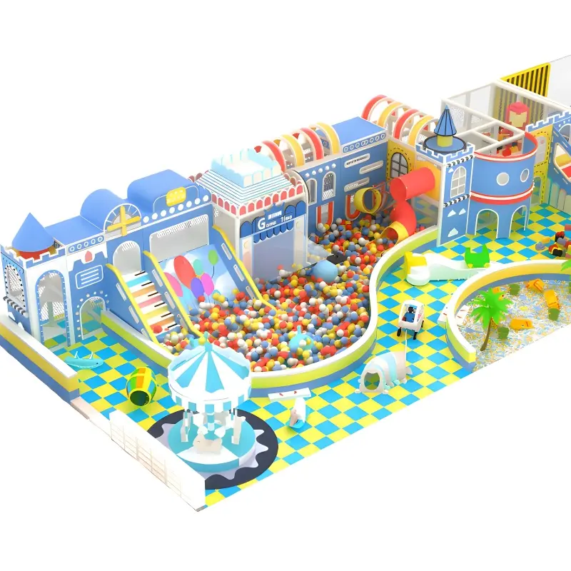 Customizable Ocean Adventures Indoor Playground For Kids Parks