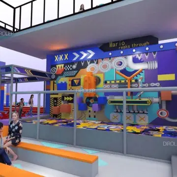 Dirolep ParK softplay Equipment soft Play Equipment soft Play softplay playground For Children softplay Equipment magical Indoor Playground city Games