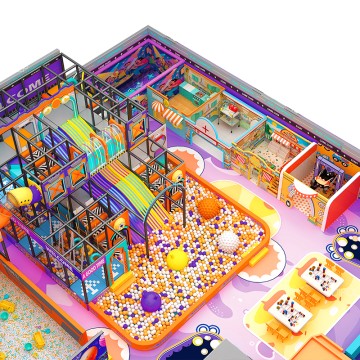 Dirolep ParK Indoor Playground with Musical Play Panels Sound Toys Educational Entertainment Combined Play System