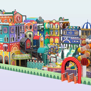 Castle Themed soft play equipment for amusement park support customization children indoor playground foam kids soft play