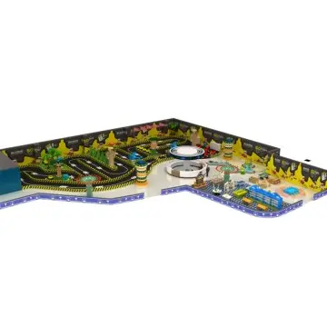 Safe and durable indoor playground equipment - allowing children to play to their heart's content