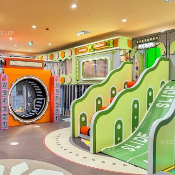 Custom themed indoor playground factory with refined production, providing personalized design solutions and one-stop project docking for educational and entertaining kid play spaces