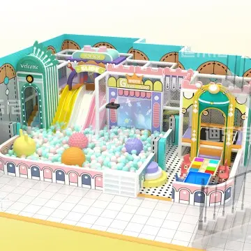 Dirolep Park Macaroon Themed softplay Equipment soft Play Equipment soft Play softplay playground For Children softplay Equipment magical Indoor Playground city Games kids Indoor Playground