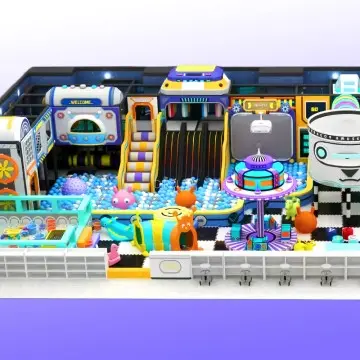 Dirolep Park Space Themed indoor Playground Equipment role Play House amusement Park Play Center ball Pool Indoor Playground shopping Mall Play Equipment steel Indoor Playground