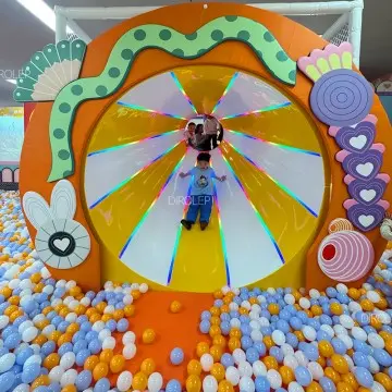 Commercial playground factory focusing on refined production and personalized design, building multi-functional Morandi indoor play spaces with educational and entertaining attributes