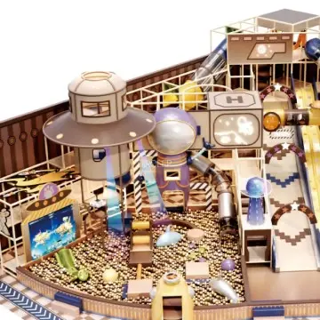 Space Themed Commercial Playground Custom Design Maze Customized Kids Indoor Playground Equipment For Kids Adventure Park Commercial Playground Kids-1