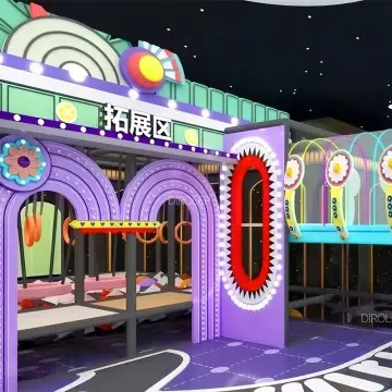 Dirolep Park Morandi Themed  Indoor Playground Jungle Space Castle Pirate Adventure Play Equipment for Kids Entertainment Business