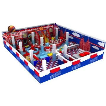 Safe indoor playground equipment specifically designed for children