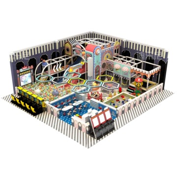 Indoor amusement park equipment that inspires children's creativity