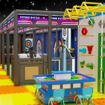 Trendy Themed Children Indoor Playground meet or exceed international safety standards