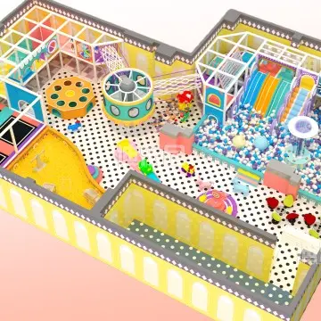 Dirolep Park Macaroon Themed Manufacturer kids Playground Indoor playground Equipment playground For Children childrens Play Area indoor Playground For Children play Ground