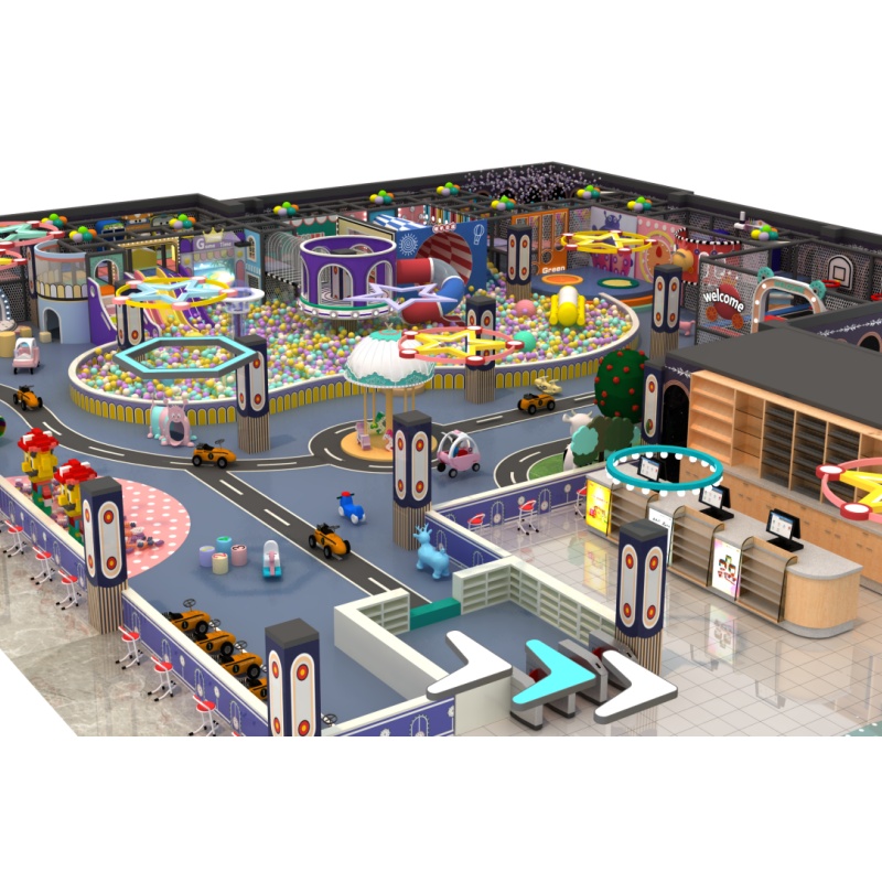 Children's playground equipment made of environmentally friendly materials - a safe and worry free play experience