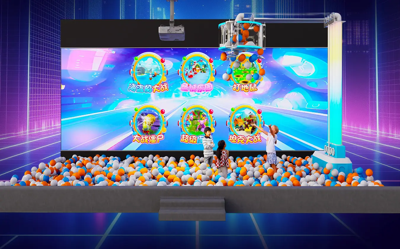 Dirolep park unveils the "Projection Slam Ball Space," ushering in a new era of immersive parent-child play