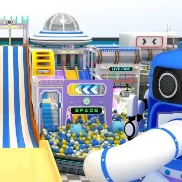 Space Themed Adventure Park adventure Park Ride playground Ride indoor Adventure Park sports Complex Playground ninja Playground