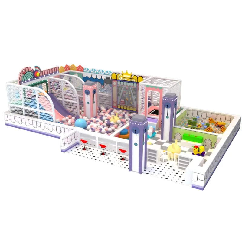 Professional designed indoor children's playground equipment