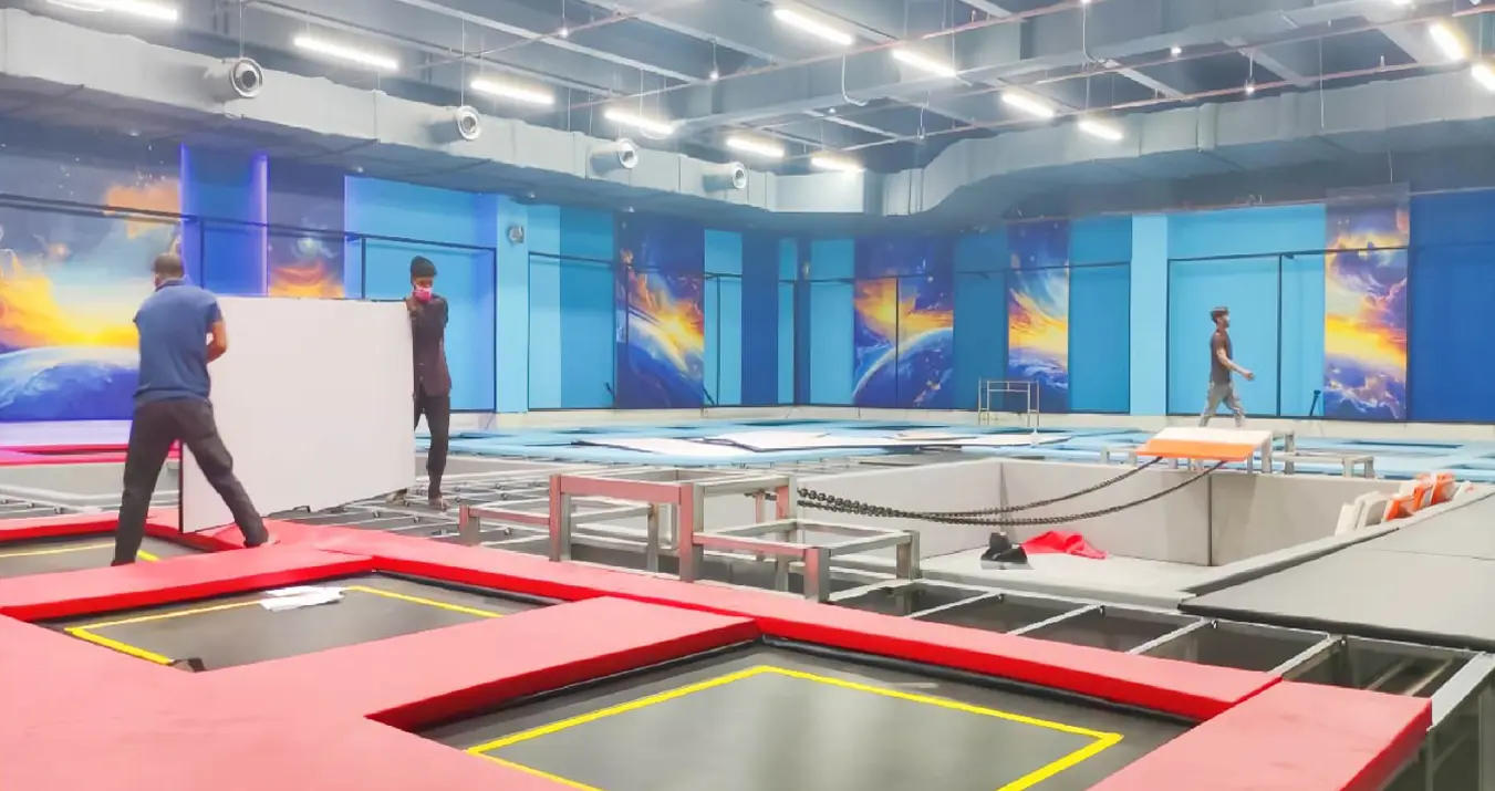 Dirplep has completed a 1000 square meter indoor amusement park in Bangladesh, which is very popular