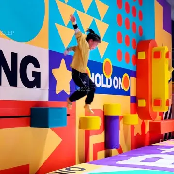 Dirolep ParK Indoor Playground Equipment Amusement Park Kids Play Area Indoor Customized