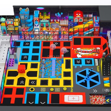 Trampoline park Indoor Playground With Indoor Trampoline commercial Playground kids Playground Indoor playground Equipment playground For Children childrens Play Area