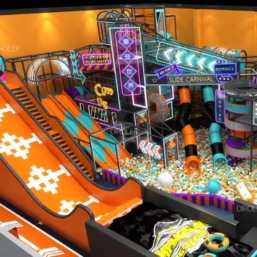 Dirolep ParK Trendy Themed Charming Space Themed Indoor Playground Maze Structures Creating Memorable and Safe Play Experiences for Kids in Commercial