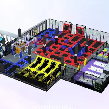 Trampoline park Children Indoor Playground Quality Environmental indoor playground equipment for business