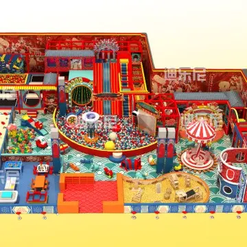 Dirolep Park Castle Themed Commercial Playground High Quality&environmental Protection Colorful Amusement Park Equipment Kids Indoor Playground For Sale