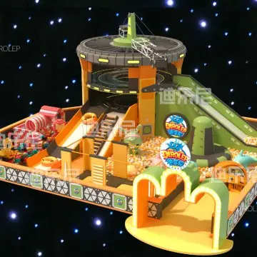 Morandi Themed Dirolep Park children indoor playground factory free design support customization animatronic models trampoline park